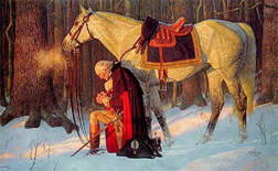 "The Prayer at Valley Forge," by Arnold Friberg
