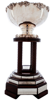 The NCHA Futurity trophy.