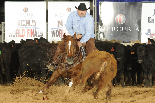 Ed Wold on Big Bow Pepto. Hart Photography.